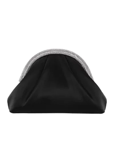 Abstract Micro Stone Flap Clutch