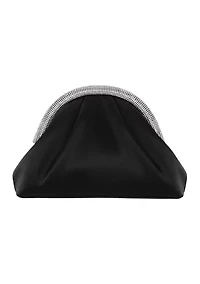 Abstract Micro Stone Flap Clutch