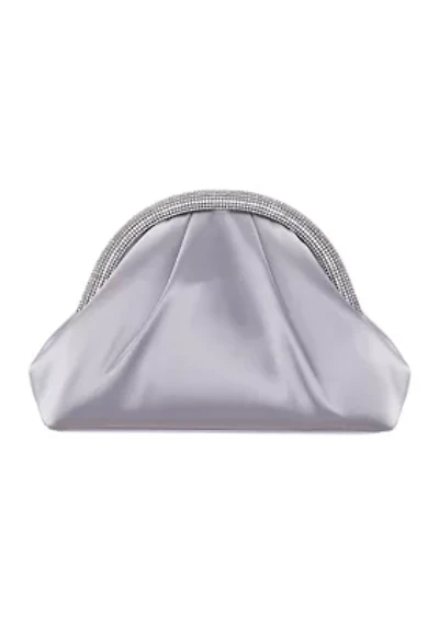 Abstract Micro Stone Flap Clutch