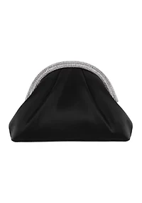 Abstract Micro Stone Flap Clutch