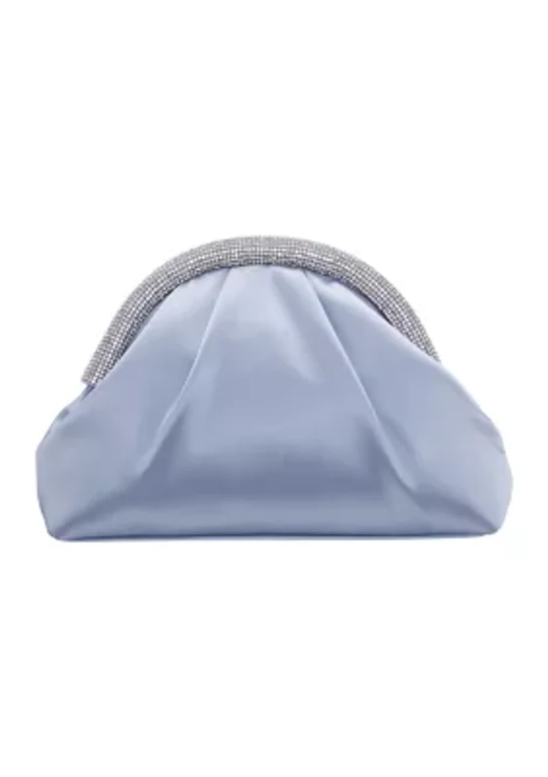 Abstract Micro Stone Flap Clutch