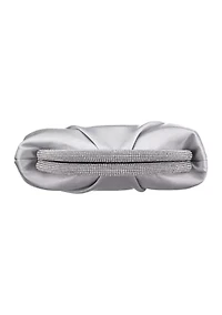 Abstract Micro Stone Flap Clutch