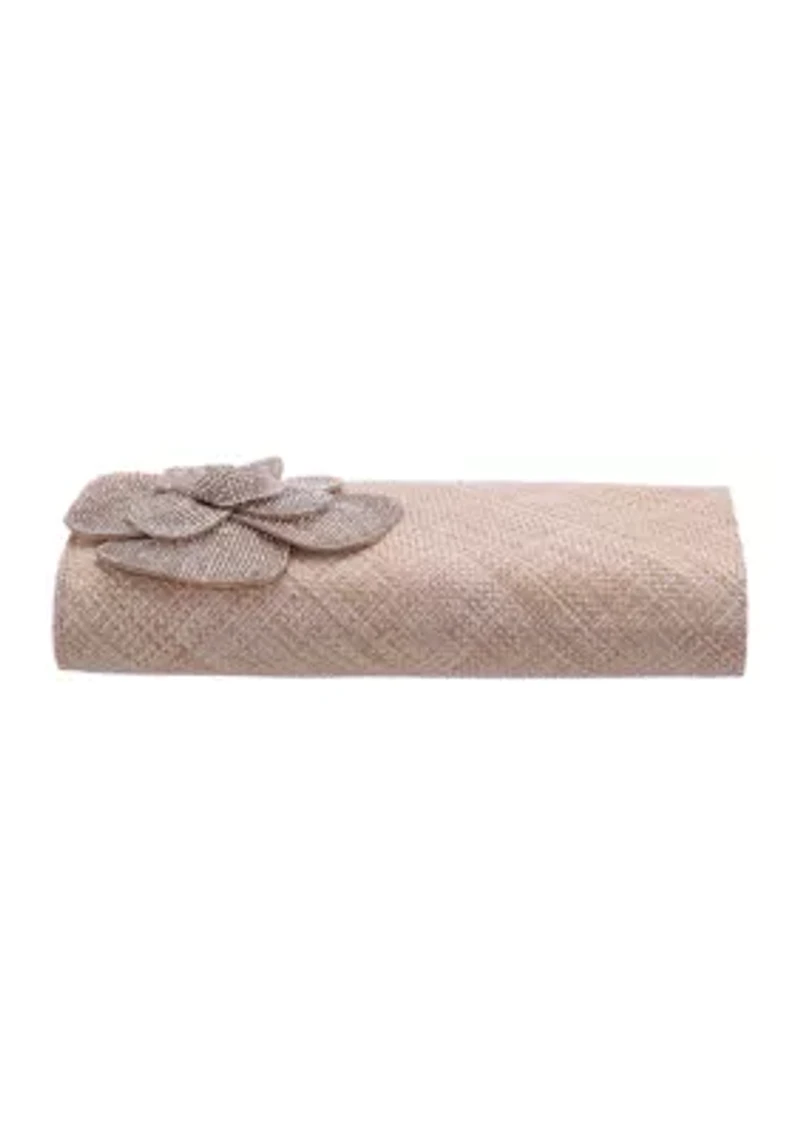 Large Flower Slim Clutch 