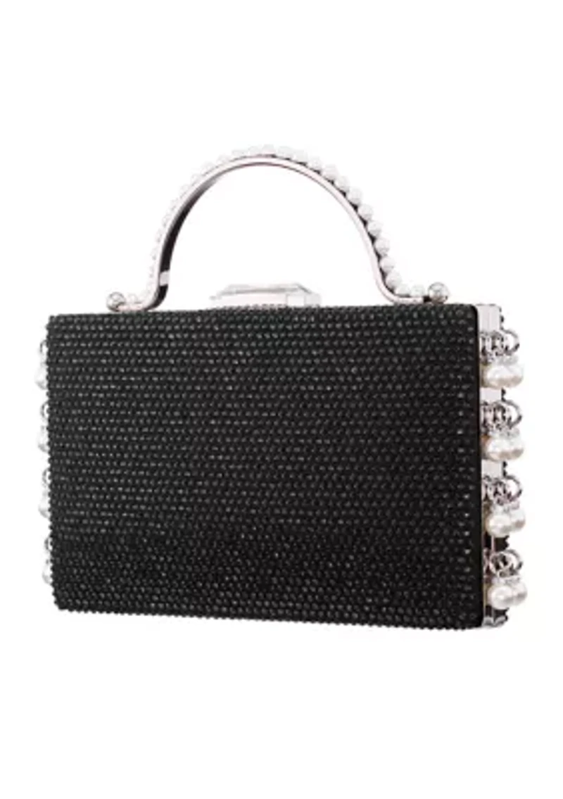 Top Handle Minaudiere Handbag