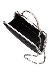 Top Handle Minaudiere Handbag