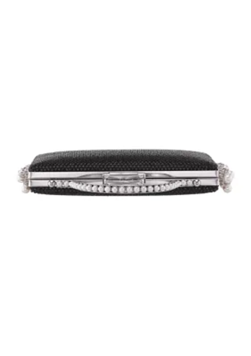 Top Handle Minaudiere Handbag