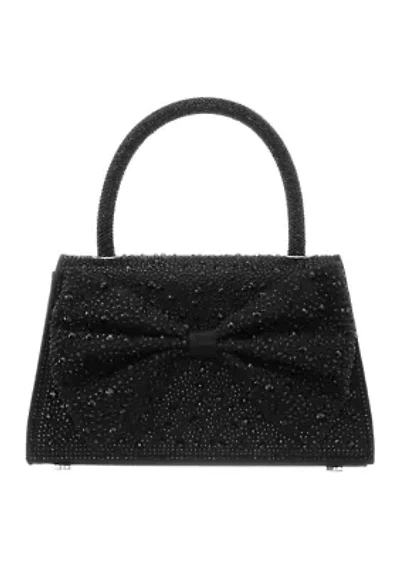 Crystal Satchel with Bow Detail