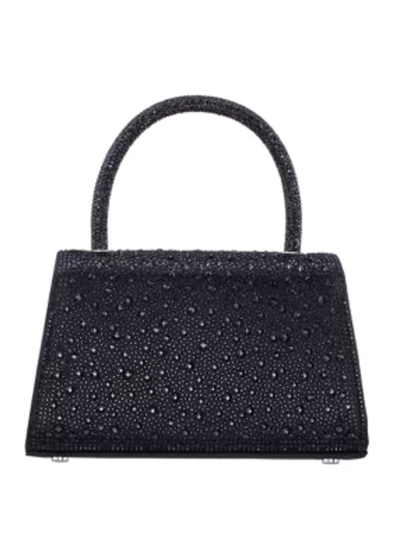 Crystal Satchel with Bow Detail