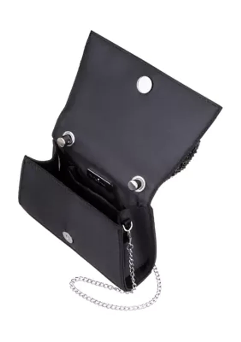 Crystal Satchel with Bow Detail