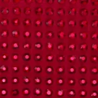 Elongated All-Over Crystal Flap Satchel