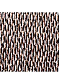 Straw Minaudiere with Bamboo Clasp