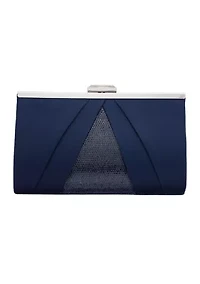 Satin Clutch with Shine