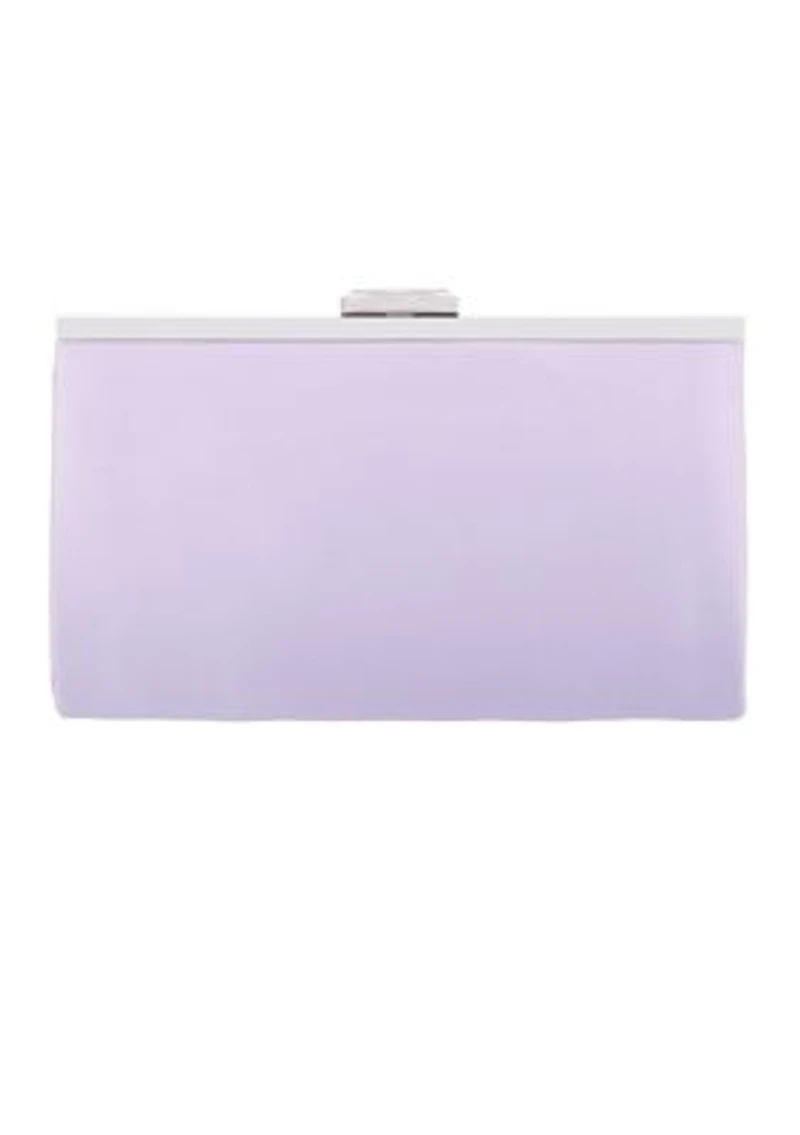 Satin Clutch with Shine