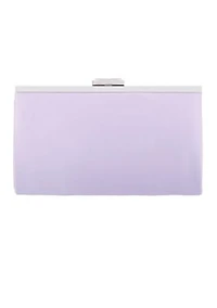 Satin Clutch with Shine