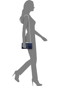 Satin Clutch with Shine