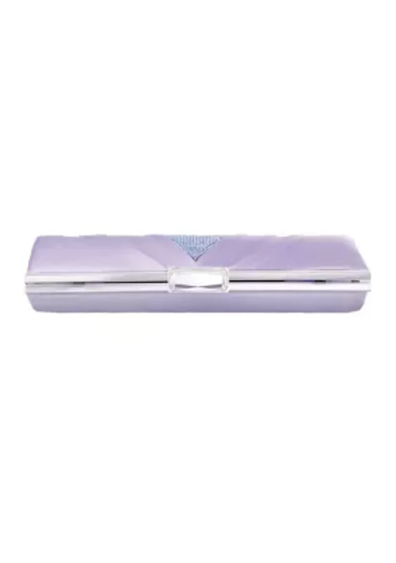 Satin Clutch with Shine