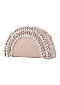 Pearl Dome Shaped Clutch