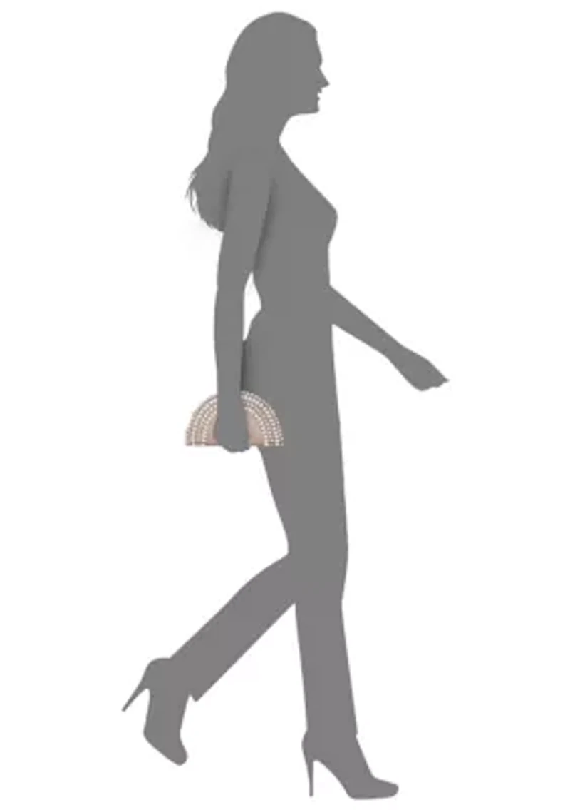 Pearl Dome Shaped Clutch