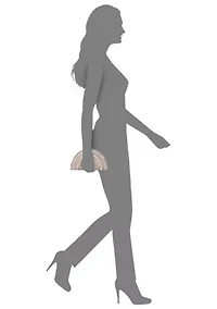 Pearl Dome Shaped Clutch