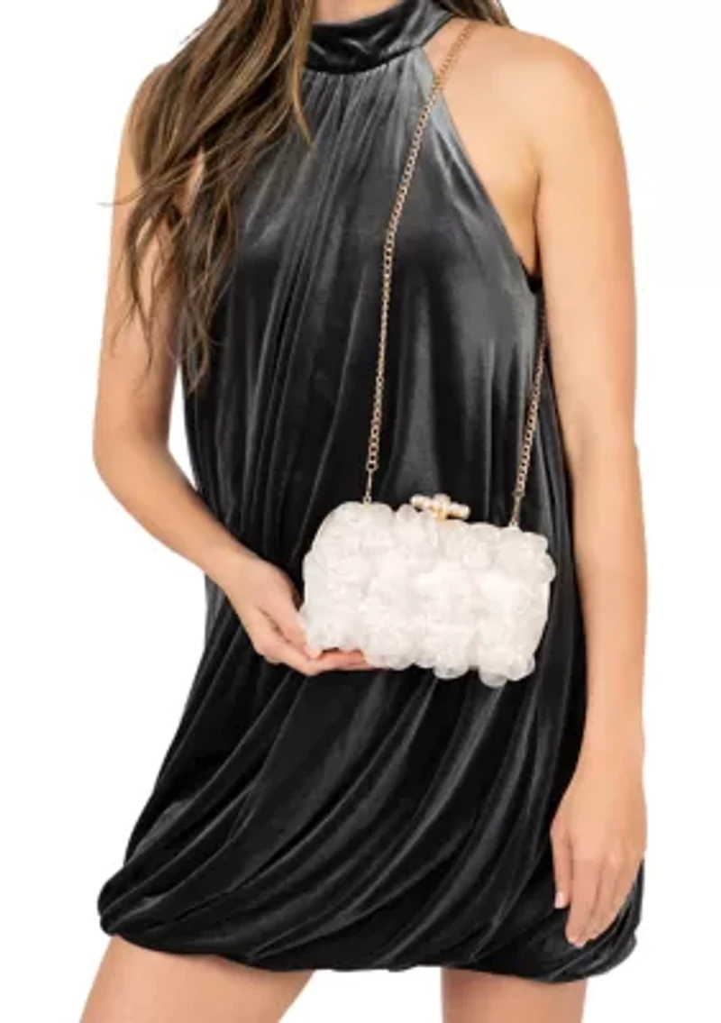 3D Flower Minaudiere