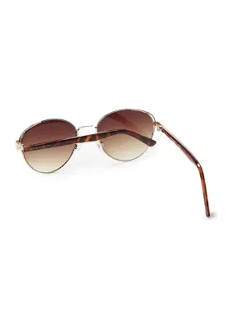 Round Vent Sunglasses
