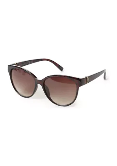Plastic Cat Eye Sunglasses
