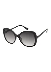 Tortoiseshell Round Frame Sunglasses