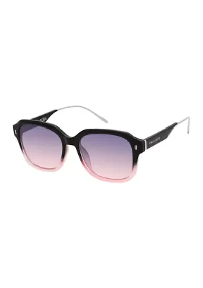 Oval Metal Tipped Sunglasses