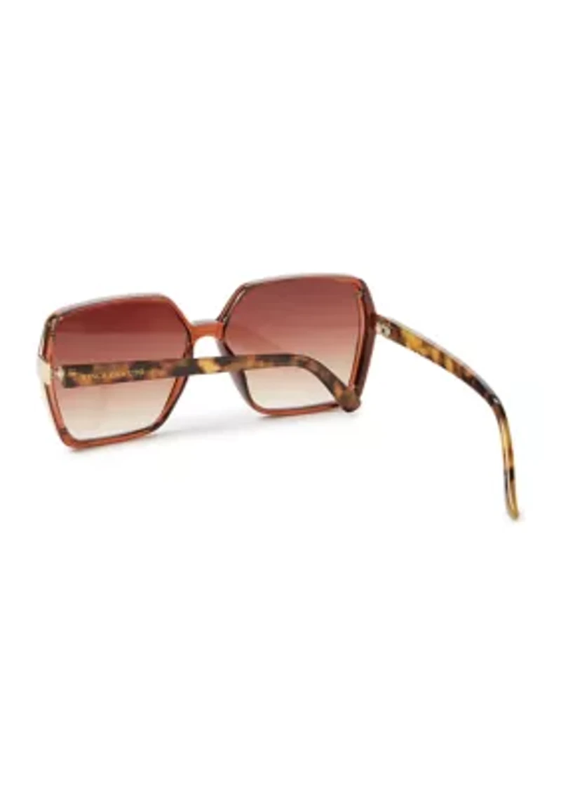 Glam Square Lens Sunglasses