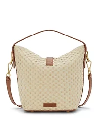 The Ezrah Straw Crossbody Bag