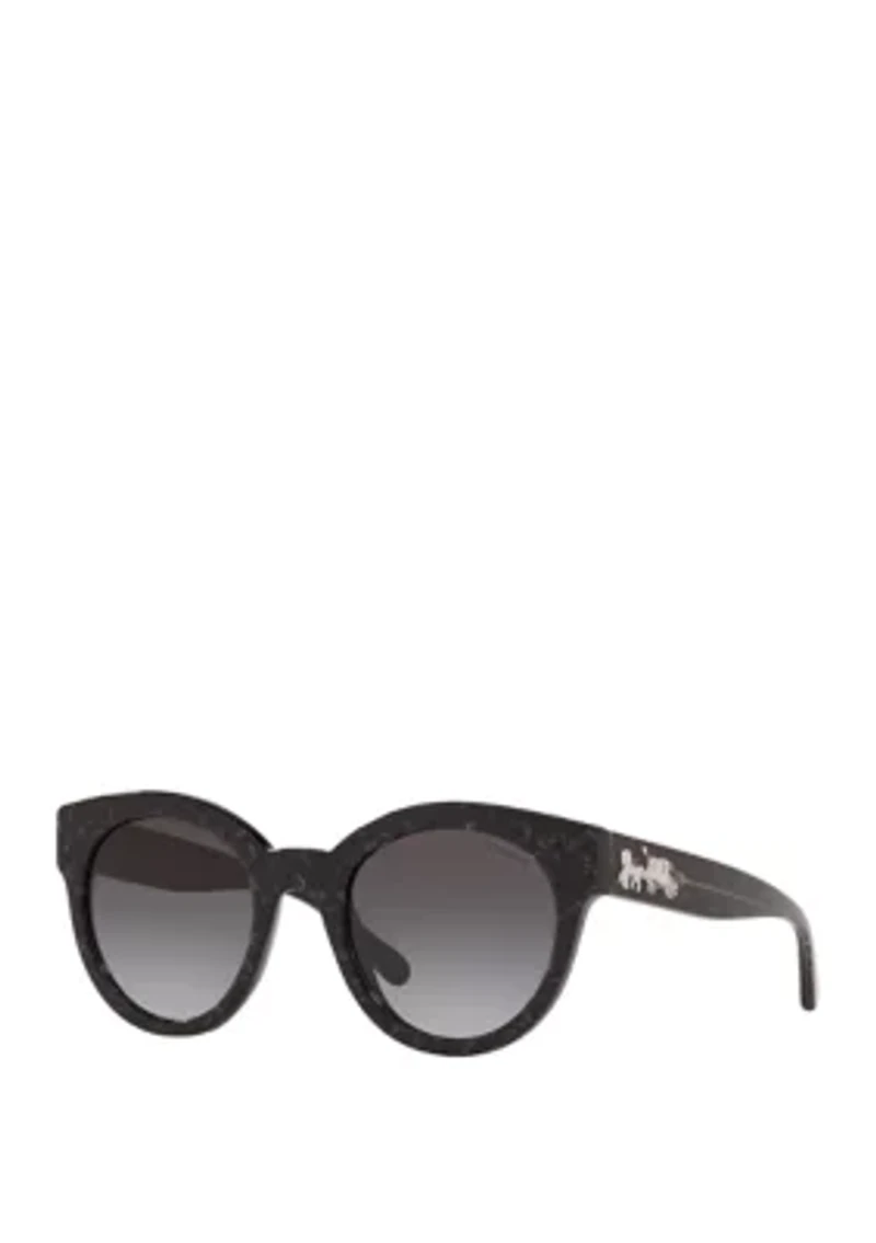Round Logo Sunglasses