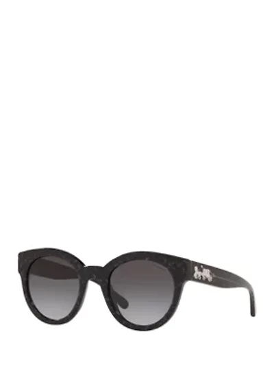 Round Logo Sunglasses