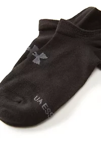 Unisex UA Essential 6-Pack No-Show Socks