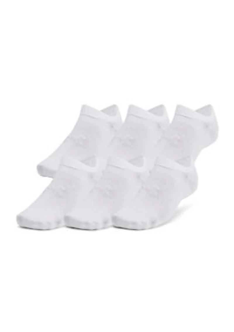 Unisex UA Essential 6-Pack No-Show Socks