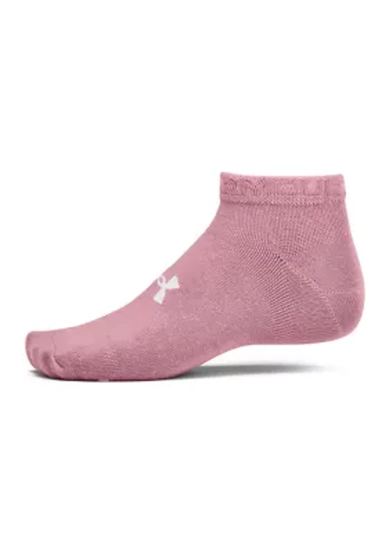 Unisex Essential 6-Pack Low Cut Socks