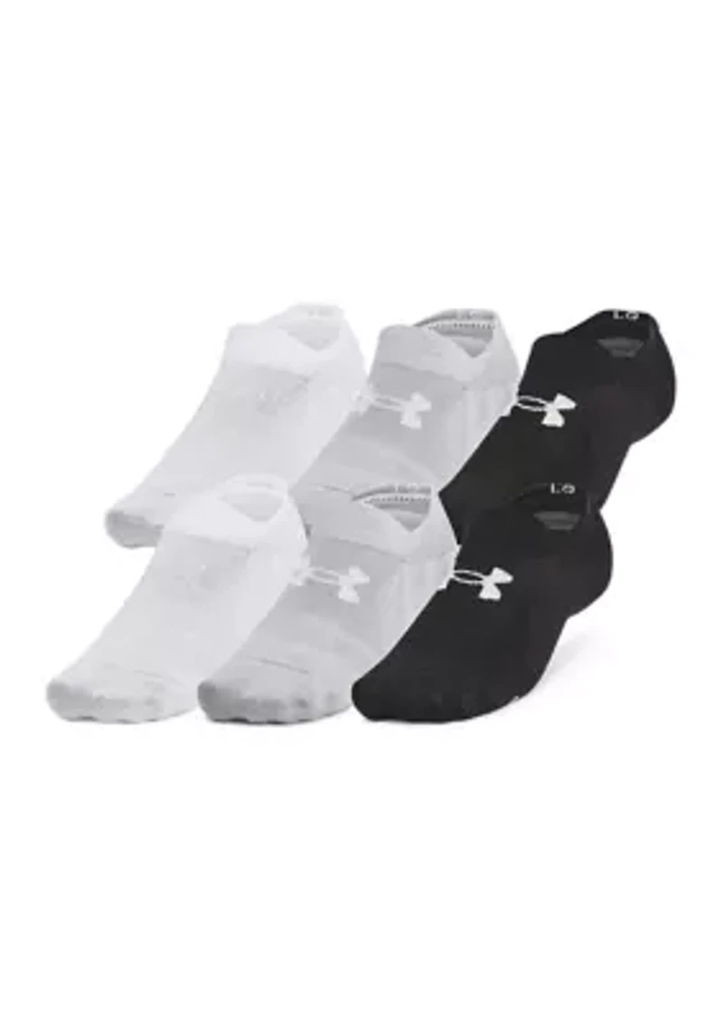 UA Essential Socks - 6-Pack