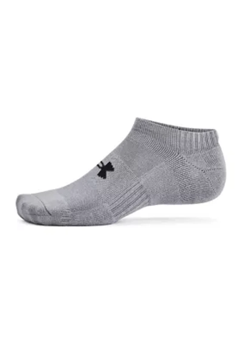 Unisex UA Training Cotton 6-Pack No Show Socks