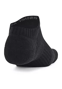 Unisex UA Training Cotton 6-Pack No Show Socks