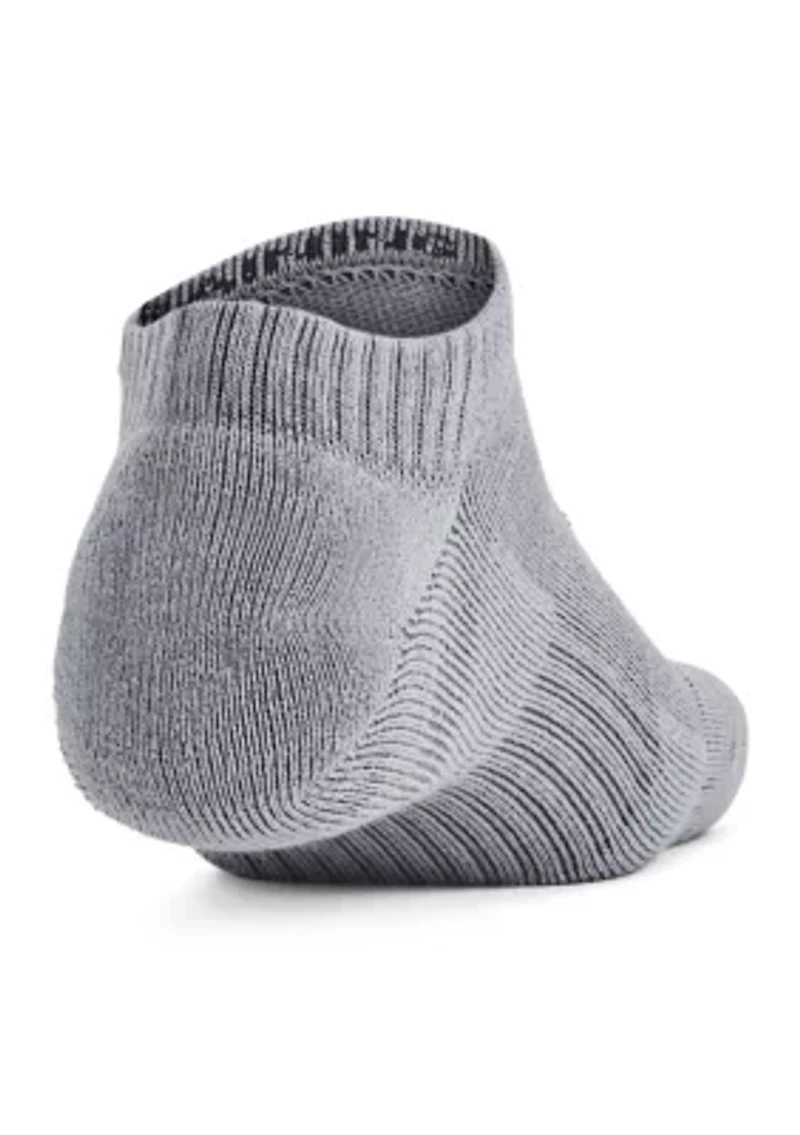 Unisex UA Training Cotton 6-Pack No Show Socks