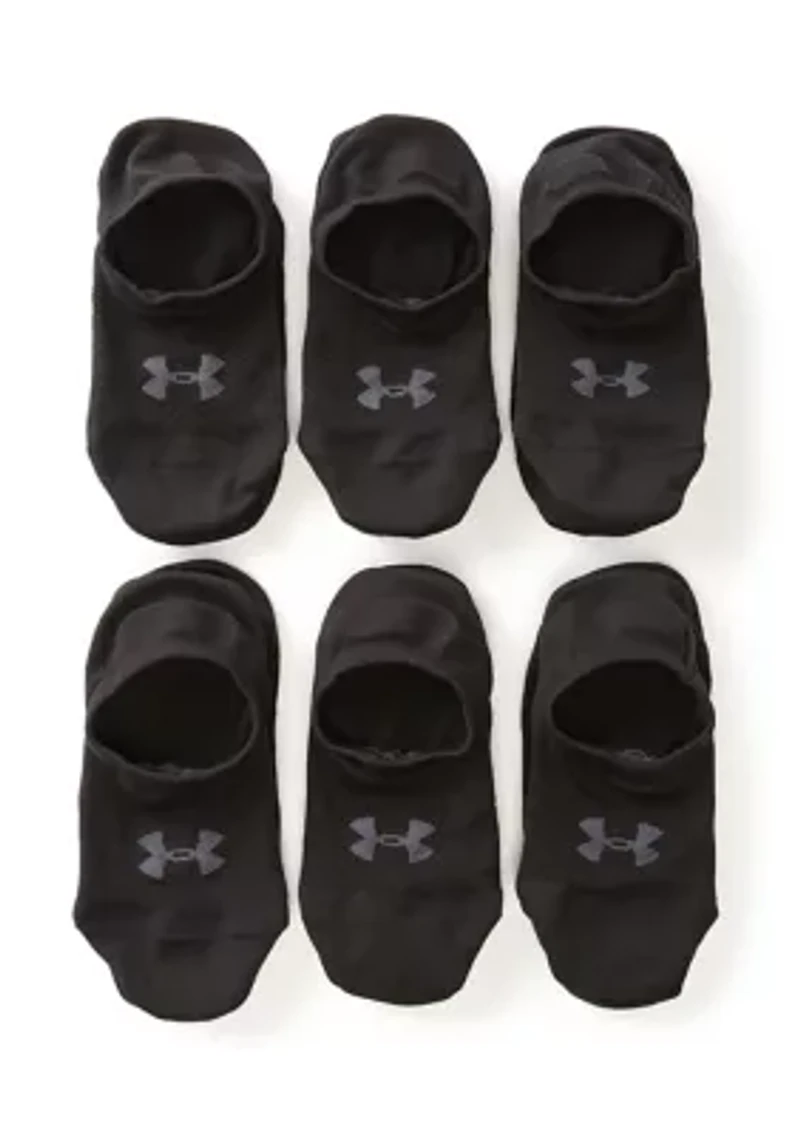 Breathe Lite Liner Socks - 6 Pack
