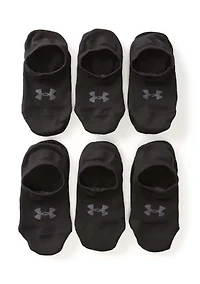 Breathe Lite Liner Socks - 6 Pack