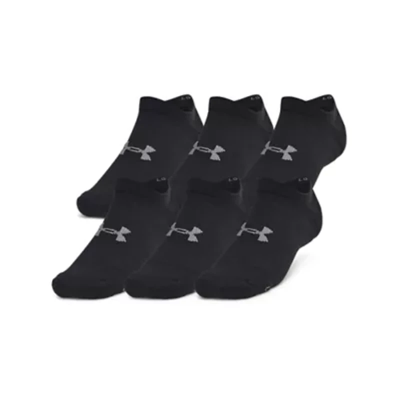 Essential Cushion No Show Socks - 6 Pack