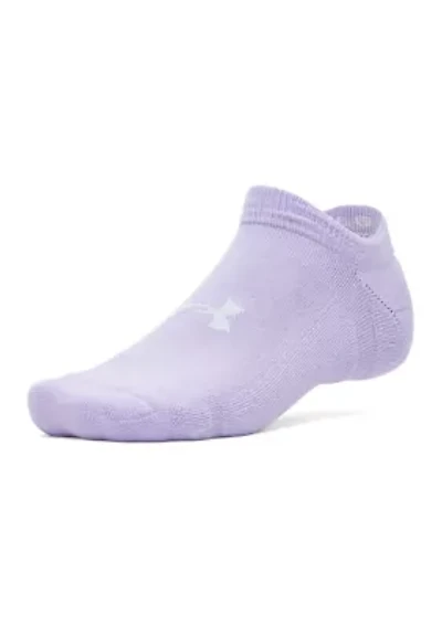 Essential Cushion No Show Socks - 6 Pack