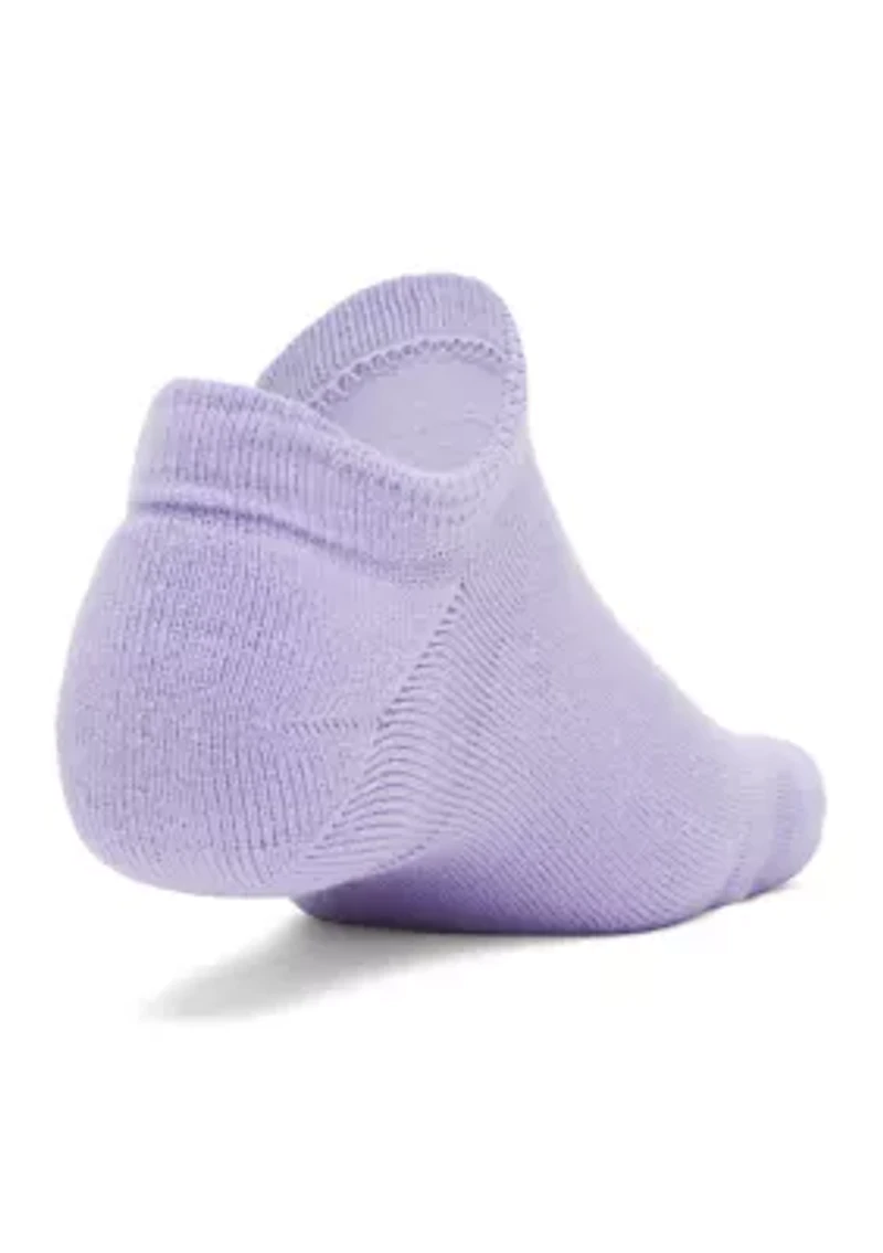Essential Cushion No Show Socks - 6 Pack