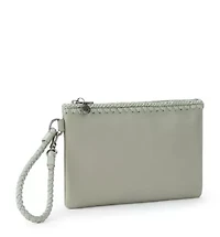 Vita Leather Wristlet