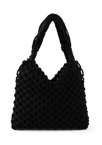 Crochet Tote Bag with Pouch