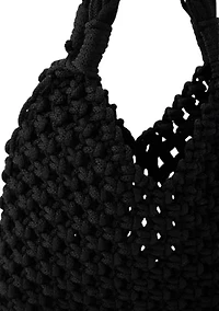 Crochet Tote Bag with Pouch