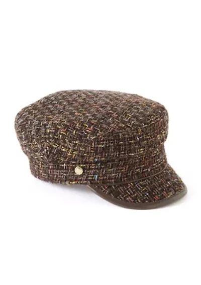 Bouclé Skipper Cap