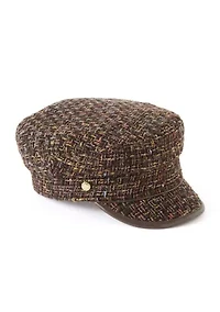Bouclé Skipper Cap