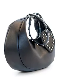 Stud Shoulder Dumpling Bag